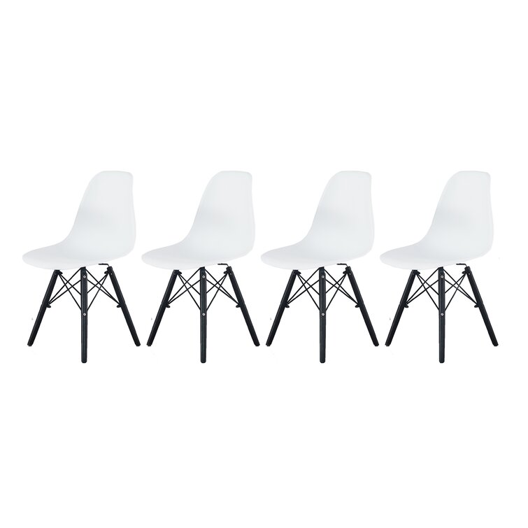 Moulded plastic dining online chairs